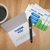 Retro Video Game Menu 1. Geburtstag Party Dankeskarte