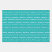 Retro Video Game Thema Personalisiert Geburtstag Geschenkpapier Set (Vorderseite 3)