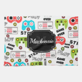 Retro-Videospiel Geschirrtuch (Horizontal)