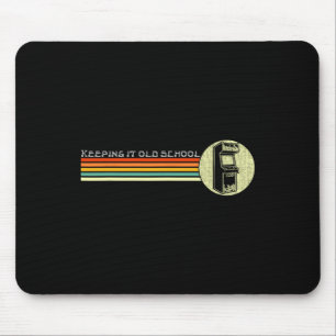 Retro-Videospiel Klassiker Arcade Old School Mousepad