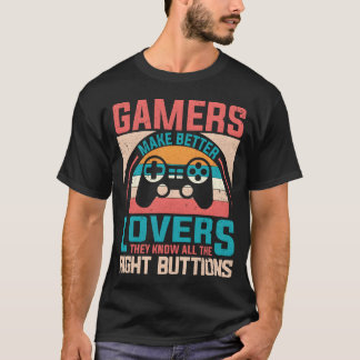 Retro-Videospiel Mädchen T-Shirt