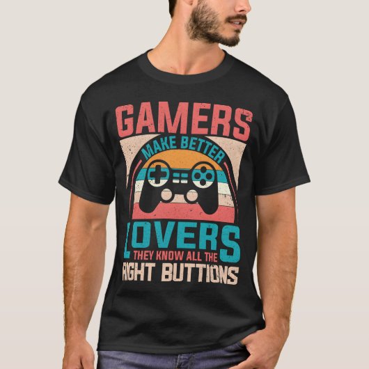 Retro-Videospiel Mädchen T-Shirt (Vorderseite)