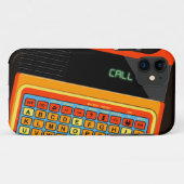 Retro Videospiel sprechen Banntexas instruments Case-Mate iPhone Hülle (Rückseite (Horizontal))