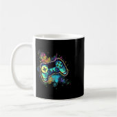 Retro-Videospielcontroller für Männer1 Kaffeetasse (Links)