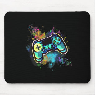 Retro-Videospielcontroller für Männer1 Mousepad