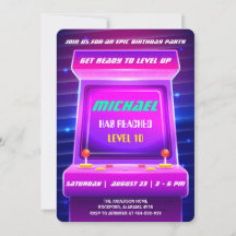 Retro-Videospiele der 90er Jahre - Einladung zum G