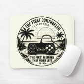 Retro-Videospieler-Design Mousepad (Mit Mouse)
