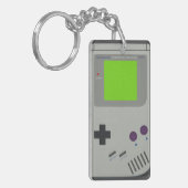 Retro Videospielkonsole Schlüsselanhänger (Vorderseite links)