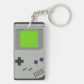 Retro Videospielkonsole Schlüsselanhänger (Rückseite)