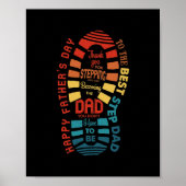 Retro Vielen Dank, dass Sie in den Vater getreten Poster (Vorne)