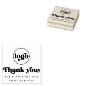 Retro vielen Dank für die Unterstützung unseres Fi Gummistempel (Stempel)