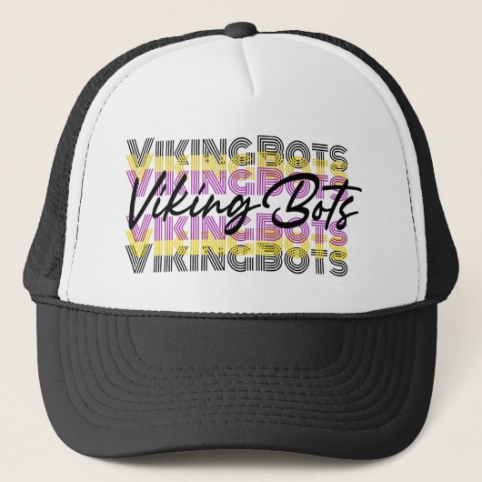 Retro VikingBots Mütze (Vorderseite)