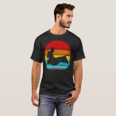 Retro-Vinatage-Dackel T-Shirt (Vorne ganz)