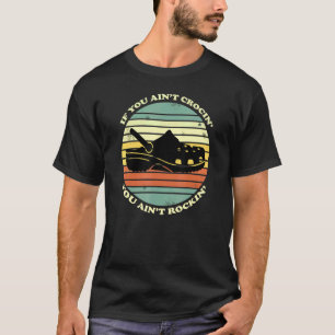 Retro Vinatage, wenn Sie Crocin Sie erreichen Rock T-Shirt