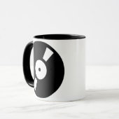 Retro vinly Record, Retro vino Record Tasse (Vorderseite Links)