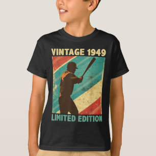 Retro Vintag 1949 Baseball Lover Limited Edition T-Shirt