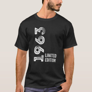 Retro Vintag 1963 60. Geburtstag Männer Frauen 60 T-Shirt