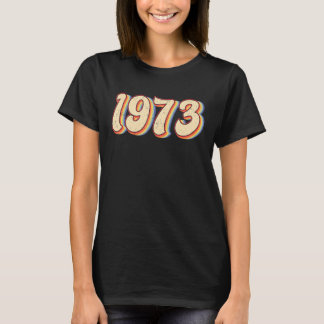 Retro Vintag 1973 Roe V Wade Frauenrig T-Shirt