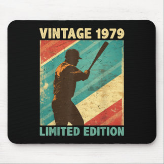 Retro Vintag 1979 Baseball Lover Limited Edition Mousepad