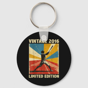 Retro Vintag 2016 Baseball Lover Limited Edition Schlüsselanhänger