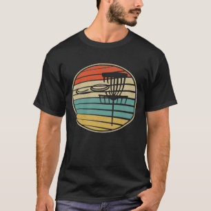 Retro Vintag 70er 80er Disc Golf Player T-Shirt