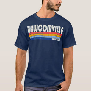 Retro Vintag 70er 80er Style Bawcomville Louisiana T-Shirt