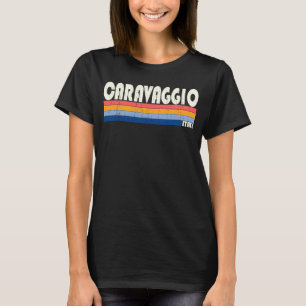 Retro Vintag 70er 80er Style Caravaggio Italien T-Shirt