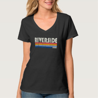Retro Vintag 70er 80er Style Riverside Id T-Shirt