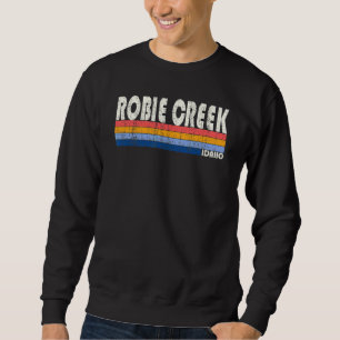 Retro Vintag 70er 80er Style Robie Creek Id Sweatshirt