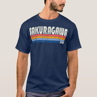 Retro Vintag 70er 80er Style Sakuragawa, Japan T-Shirt