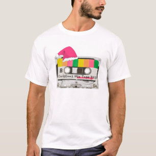 Retro Vintag 80er-90S Kassettenband Weihnachten 2 T-Shirt