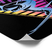 Retro Vintag 80er Apres Ski Patrol Poster (Ecke)