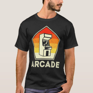 Retro Vintag 80er Arcade Video Game Machine Gamer T-Shirt