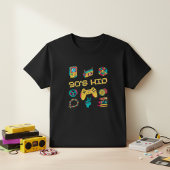 Retro Vintag 90er KID Nostalgie Grafik T-Shirt
