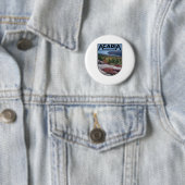 Retro Vintag Acadia Nationalpark Insel Maine Button (Beispiel)