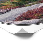 Retro Vintag Acadia Nationalpark Insel Maine Poster (Ecke)