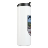 Retro Vintag Acadia Nationalpark Insel Maine Thermosbecher (Nach links gedreht)