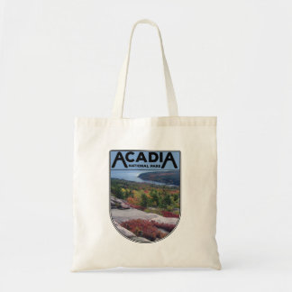 Retro Vintag Acadia Nationalpark Insel Maine Tragetasche