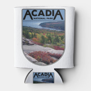 Retro Vintag Acadia Nationalpark Maine Island Dosenkühler