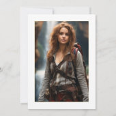 Retro Vintag Adventure Awaits Graduation Party Einladung (Rückseite)