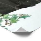 Retro Vintag Art Deko Weihnachtspaar (Ecke)