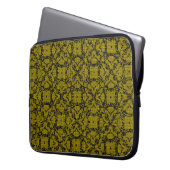 Retro Vintag Ästhetischer Hintergrund Design 80er Laptopschutzhülle (Vorderseite Links)
