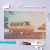 Retro Vintag Beach Van Surfer Decoupage Paper Seidenpapier (Handwerk)