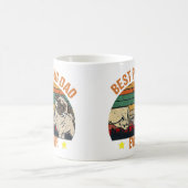 Retro Vintag Best Mops Vater je Kaffeetasse (Mittel)