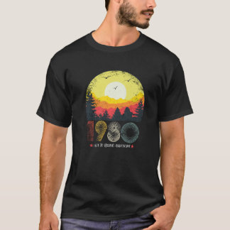 Retro Vintag Best von 1980 t Phantastisch seit Bir T-Shirt