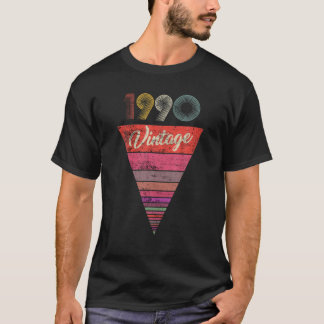 Retro Vintag Best von 1990 t Phantastisch seit Bir T-Shirt