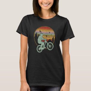 Retro Vintag Biker Downhill Mountainbike Biker B T-Shirt