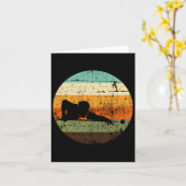 Retro Vintag Billiard Redewendungen Snooker Pool B Karte (Gelbe Blume)