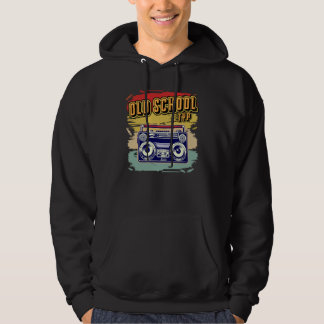 Retro Vintag Boombox Old School Typ 70er 80er 90er Hoodie