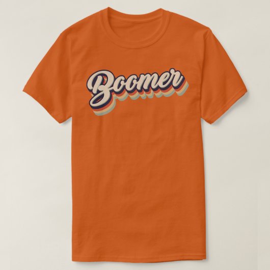 Retro Vintag Boomer T-Shirt (Design vorne)